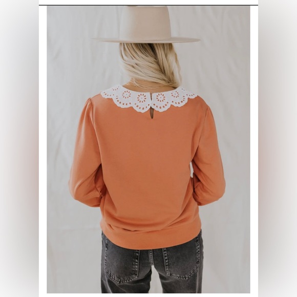 Roolee Honeysuckle Collared Sweater - Picture 5 of 7